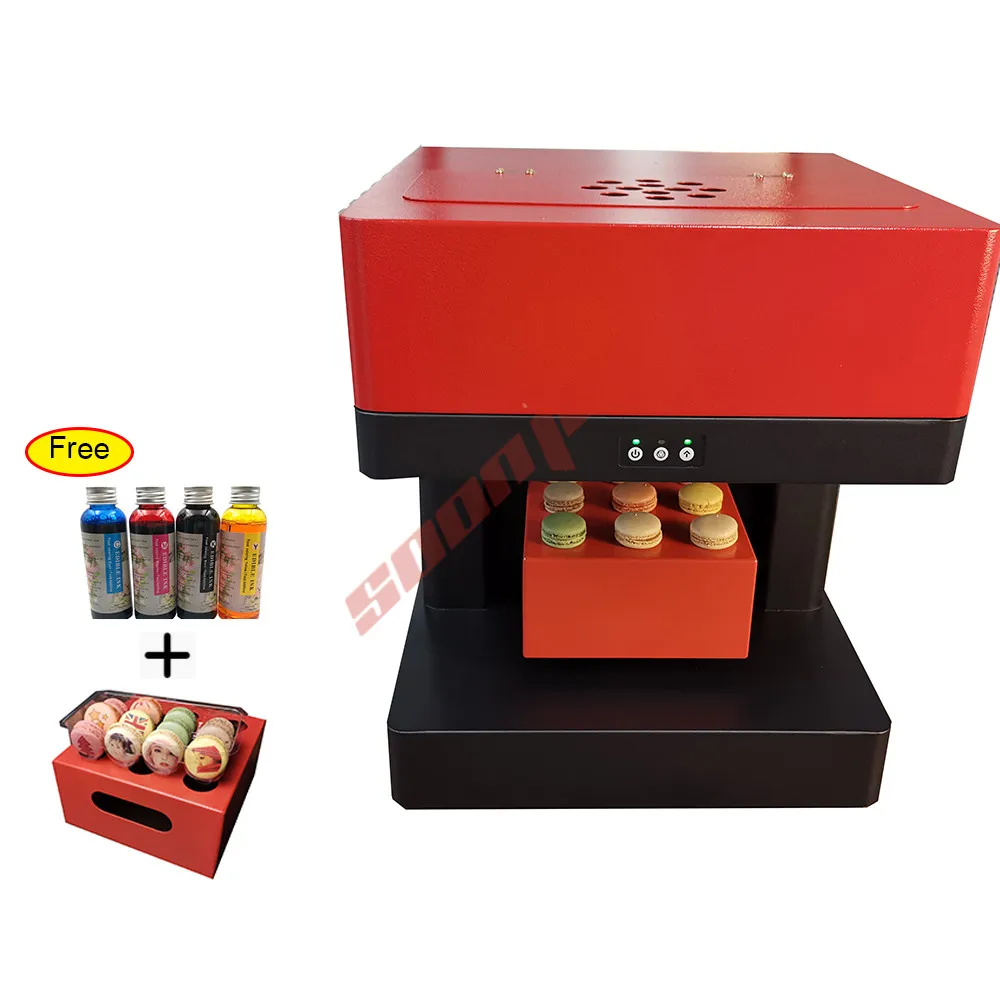 2021 Automatic Colorful Inkjet Printers 3D Food Cake Coffee Printer Machine with CE Certificate digital printing shop machines
