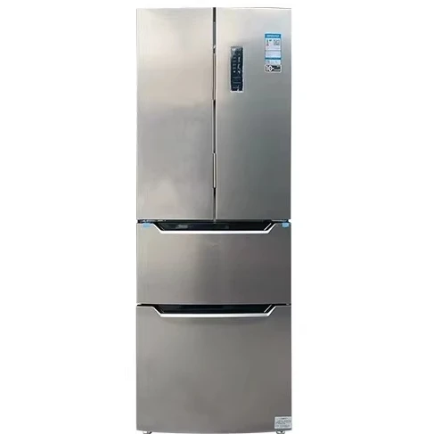 Four-door refrigerator air-cooled frost-free double frequency conversion large capacity household refrigerator