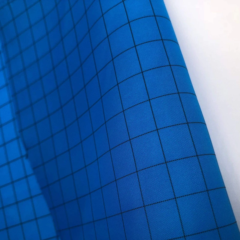 antistatic fabric100% cotton 32/2+A*32/2+A 100*53 twill 240gsm for hospital uniform  steel workers clothes fabric plant tooling