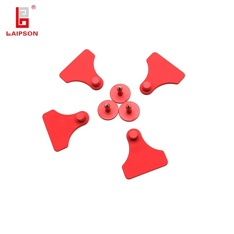 TOP TPU Shovel visual pig swine goat ear tag with printing logo for farm