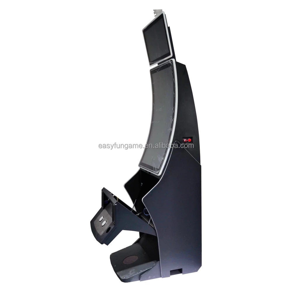 High end game electronic machine with 43 inch C shape monitor first video game machine for adult for rent