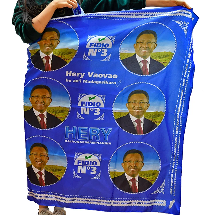 Wholesale lace african election print wax fabric for kangas