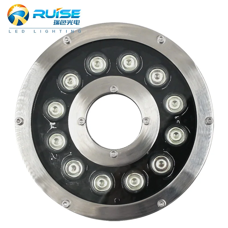 High Quality 12W 24V rgbw 4in1 led water fountain pump light
