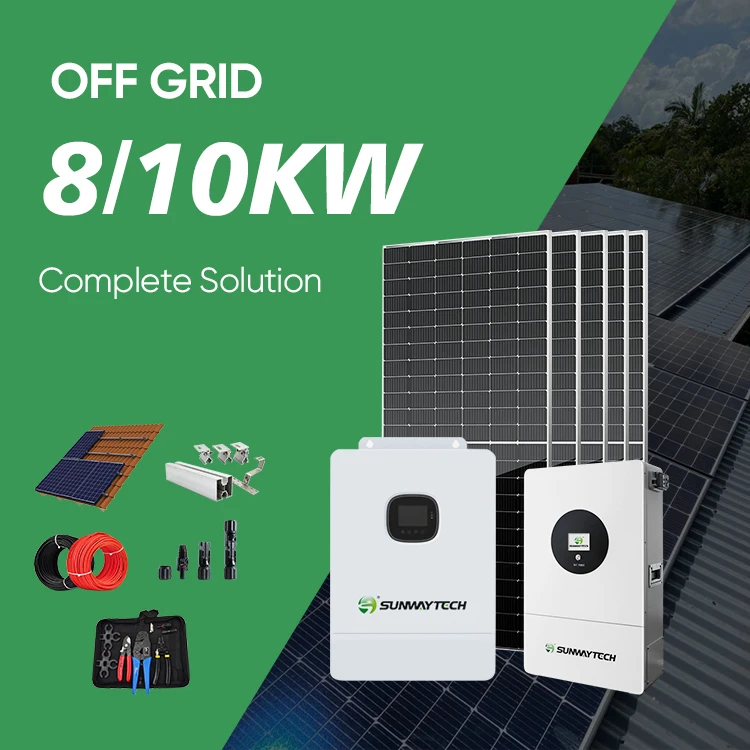 5kw 8000w 10kw 15 kw 20kw on complete solar system hybrid off grid set kit power plants manufactures