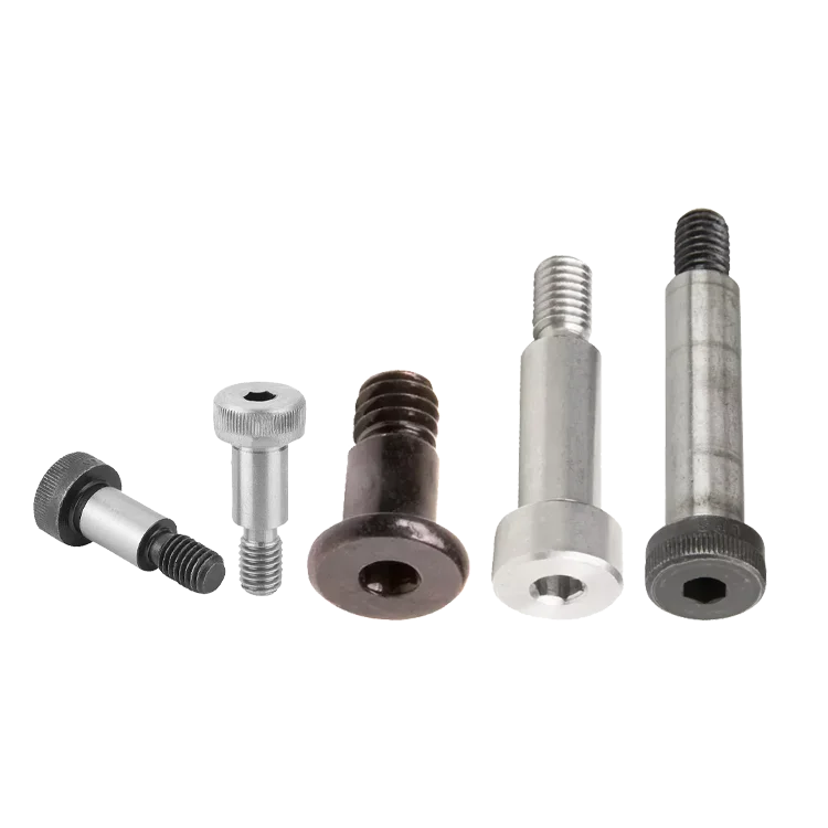 DIN ISO 7379 18-8 304 316 stainless carbon steel socket cap shoulder screw