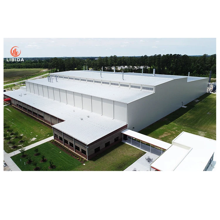 Prefabricated Steel warehouse / workshop / hangar / hall steel structure price