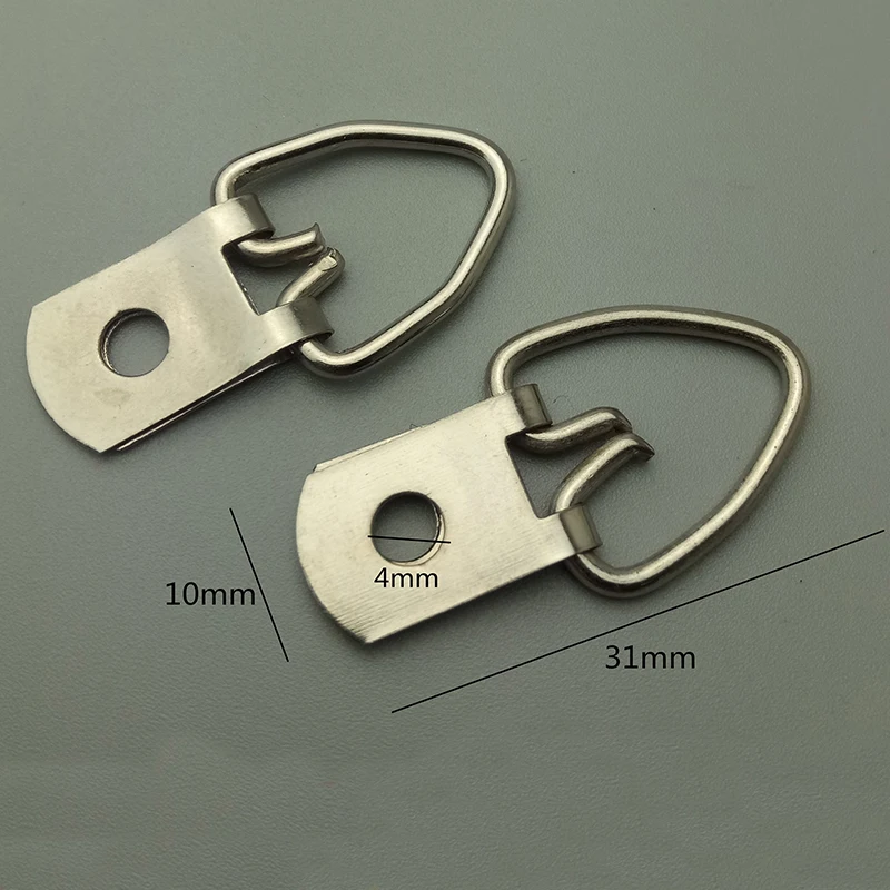 Silver single hole hanger rings photo frame hardware accessories