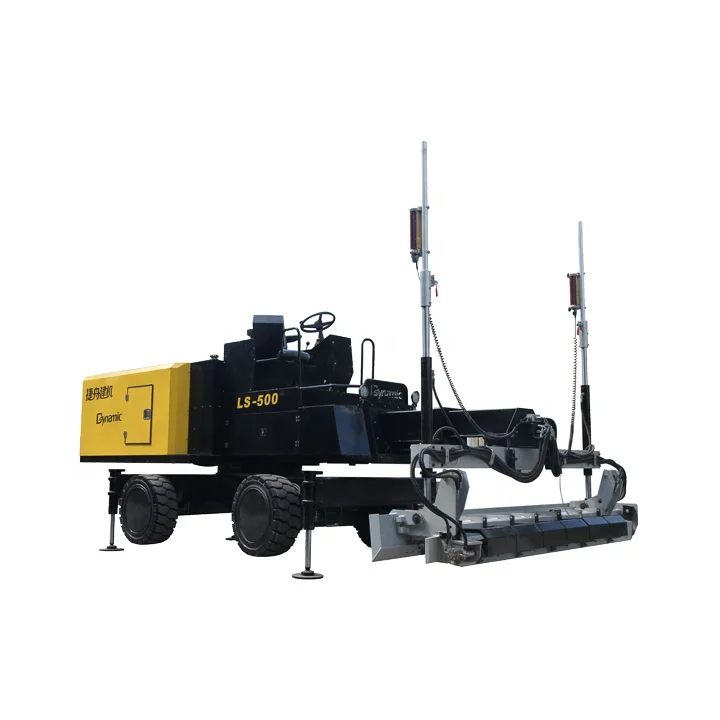 High-quality DYNAMIC Concrete ride on laser screed machine concrete road construction