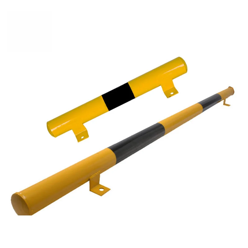Factory Customized Metal Steel Car Parking Wheel Stopper Yellow Black Garage Parking High Performance Metal Steel Wheel Stopper