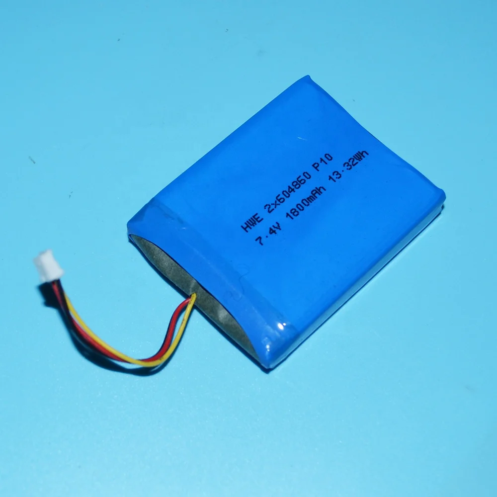 Lithium Polymer Battery UN38.3 IEC62133 7.4v 1800mah Lipo Battery