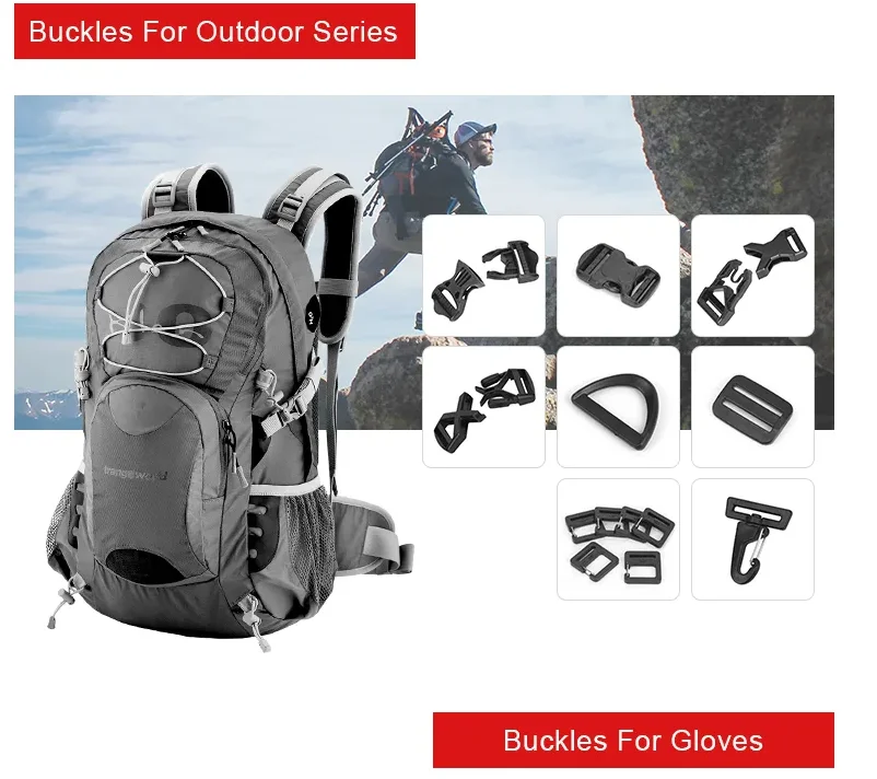 Plastic Swivel Snap Hook For Weave Paracord Lanyard Buckles Backpack Straps Webbing Hook Webbing Hardware G Buckle