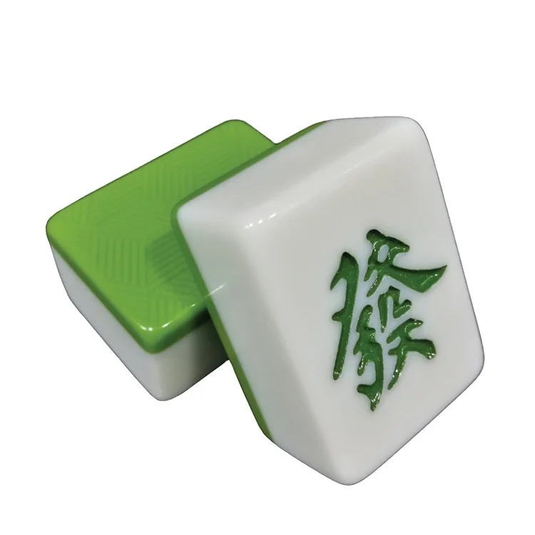 Custom 144 Mahjong tiles, home entertainment Mahjong tiles with custom logo