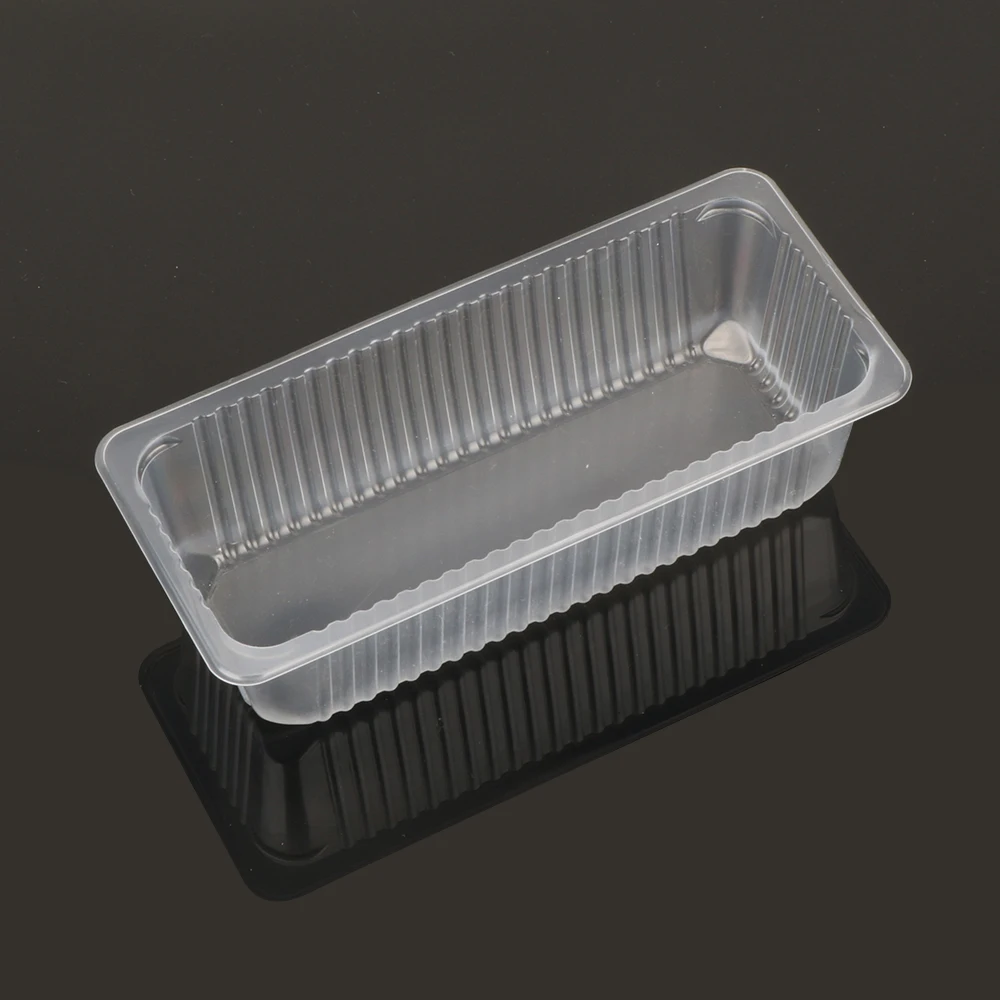Hengmaster disposable long pp plastic Biscuit food plastic cookie packaging tray
