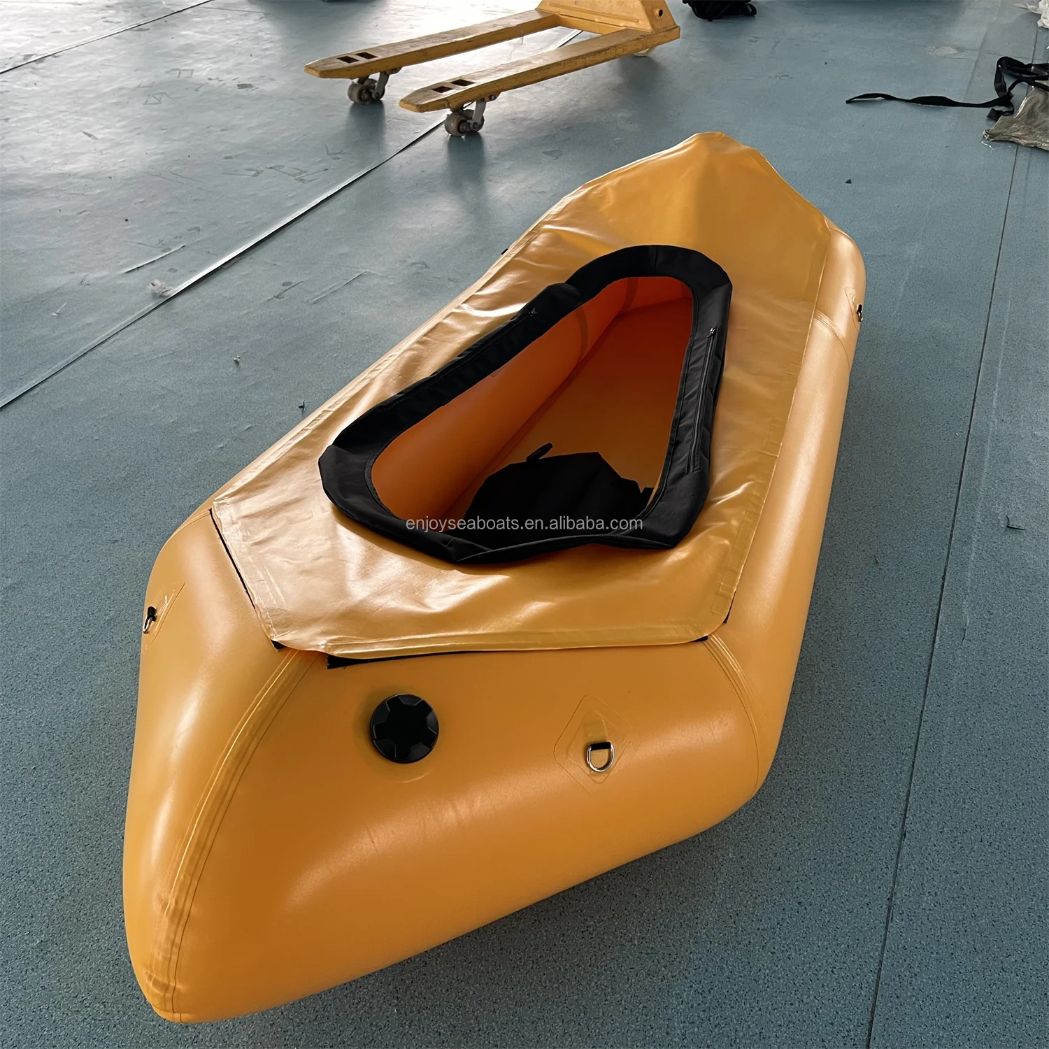 rowing  boat  TPU  INFLATABLE  one person  packraft for funning