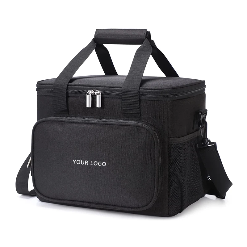 Оптовая продажа, замороженная сумка для еды, сумка для ланча, сумка-холодильник, переносная Изолированная коробка, Холщовая Сумка-Холодильник