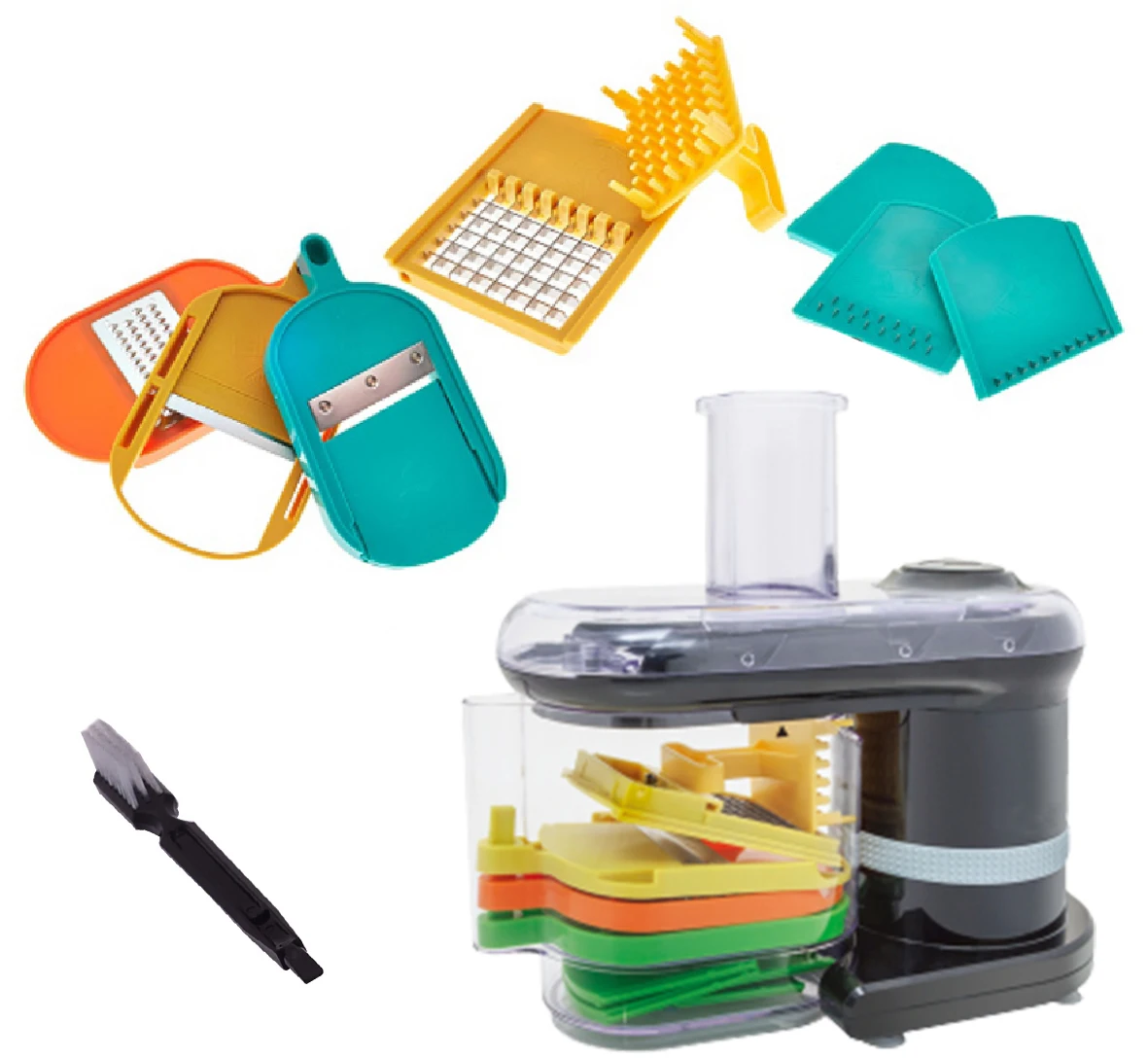 Vegetable Shredder Electric Chopper Multi-function Food Slicer Spiralizer Fruit Vegetable Dicer