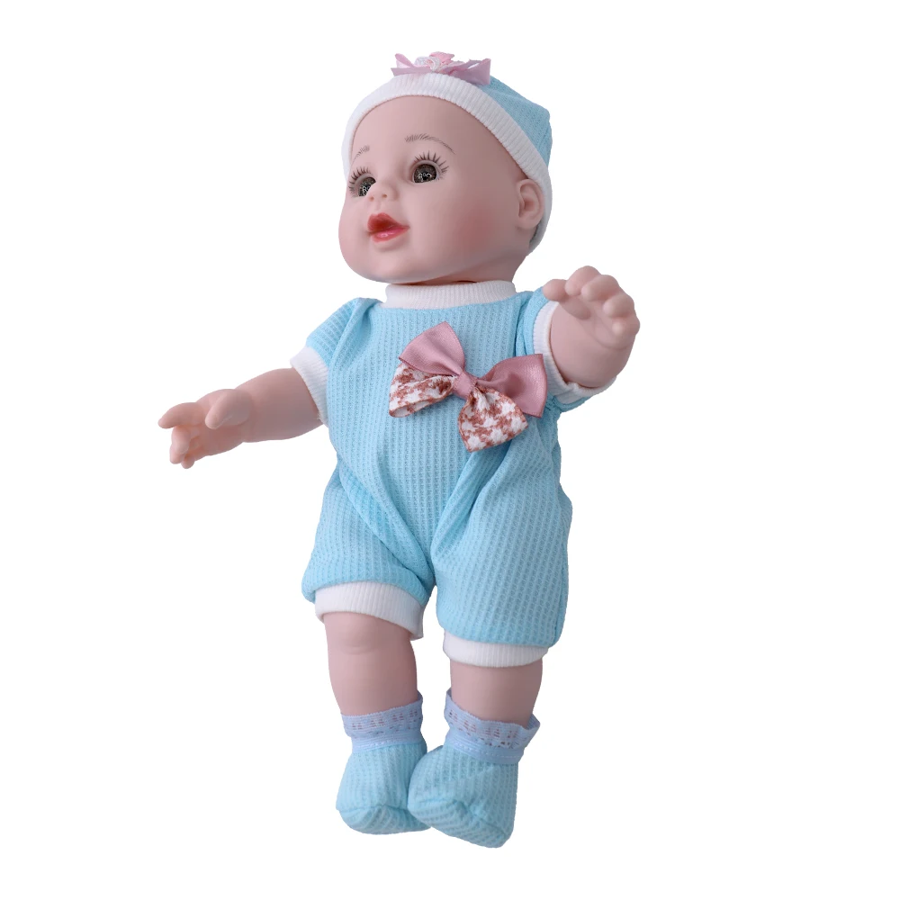 Tusalmo mini cute lovely dolls naked baby doll wholesale price high quality vinyl  silicone reborn dolls with open eyes