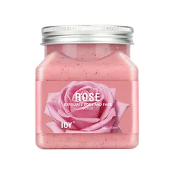 High quality skin care body scrub peach body scrub cream fruity bath salt back foot hand scrub bath salt whole body white