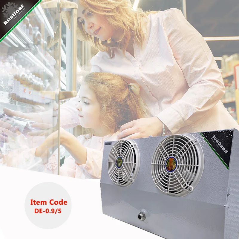 New Commercial Bescool Air Cooler for supermarket frezzer DE 0.9(5)  Easy Installation Air Cooling Evaporator