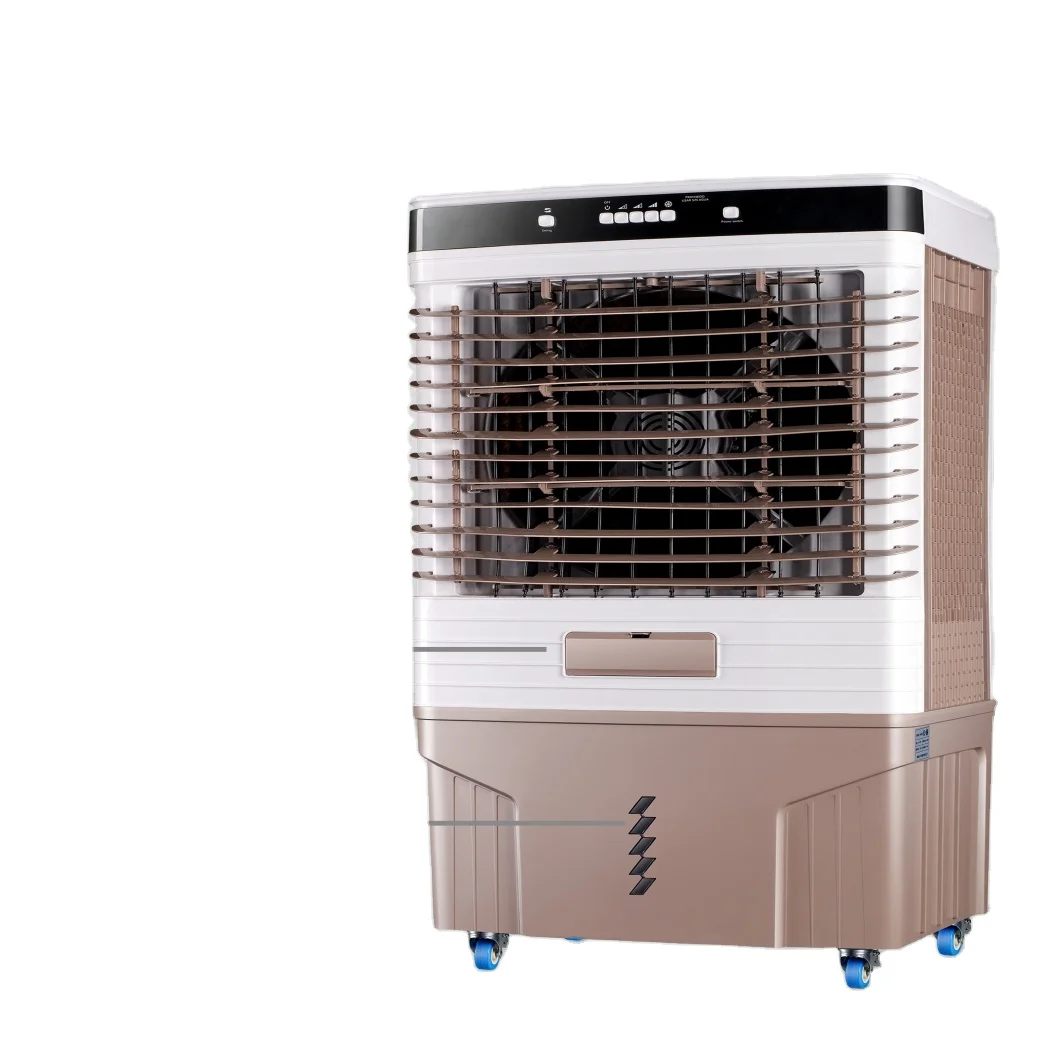 200W 80L Portable Air Cooler Floor Standing Fast Cooling Desert Air Cooler for Office Room and Outdoor