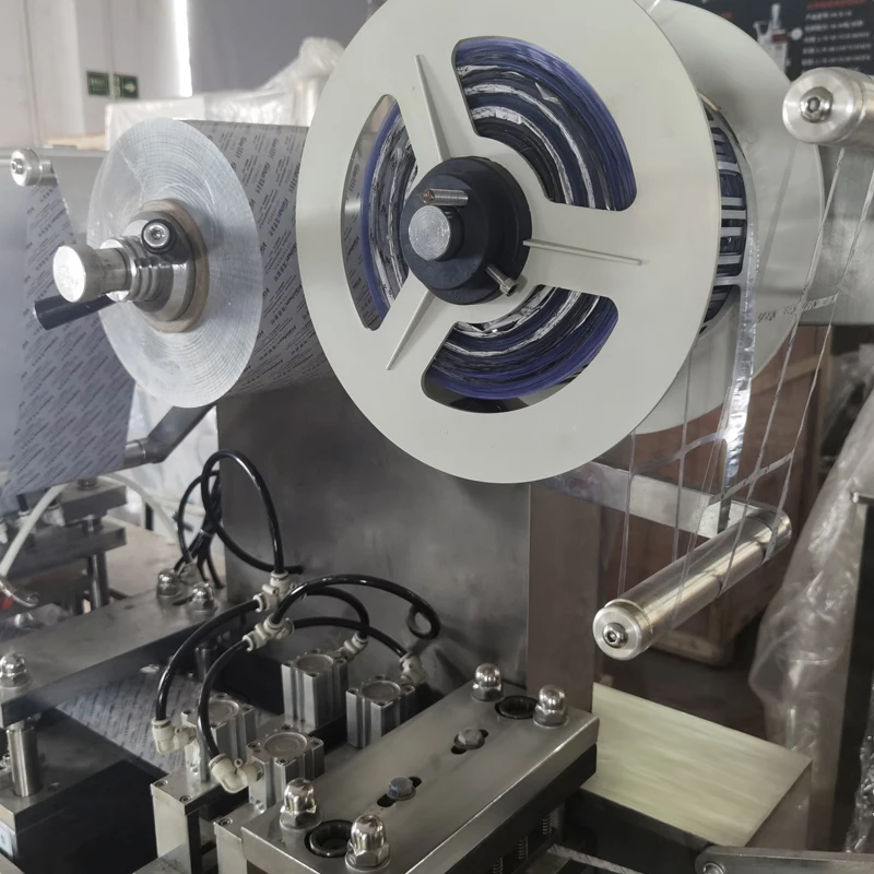 2023 Hot Selling Automatic Packaging Machine Flat Plate Sealing Alu PVC Vitamin Forming Blister Packing Machine