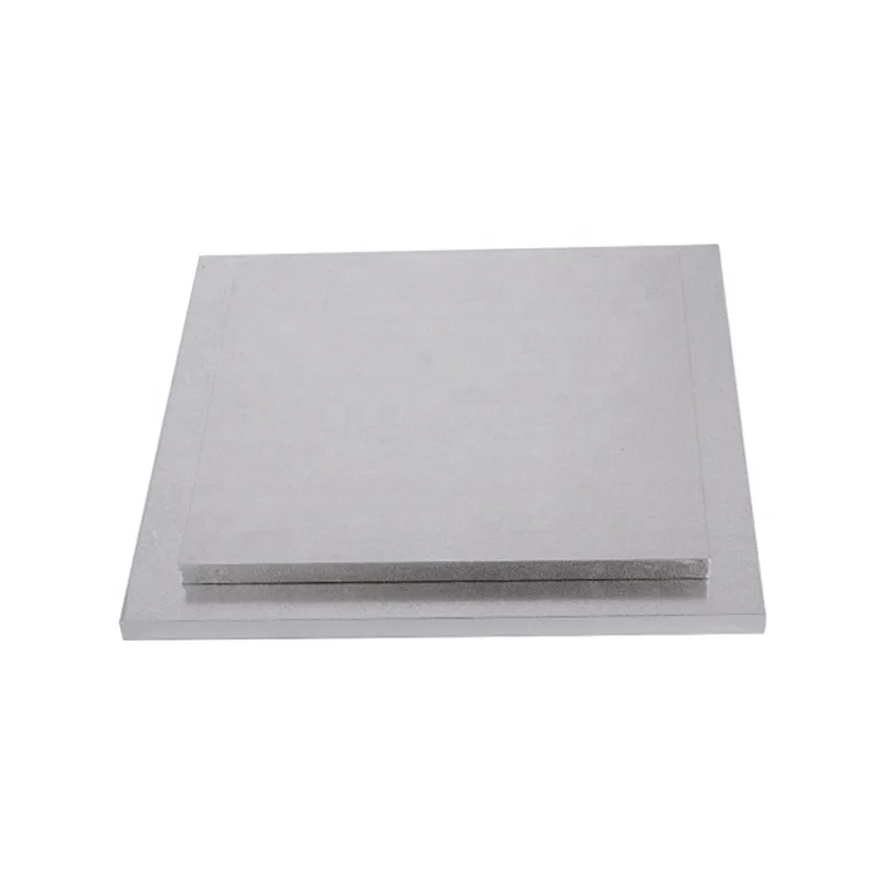 Rectangle shape silver MDF cake boards cardboard