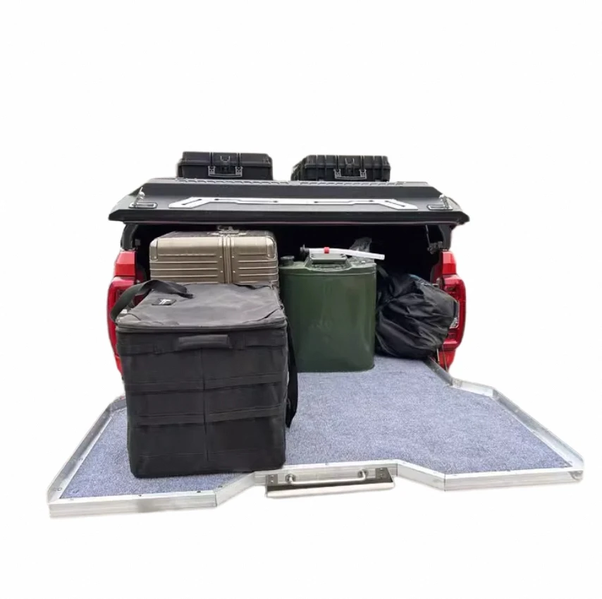 Aluminum Slide Drawer Tray Scratch-Resistant Load-Bearing Truck Bed Sliding Tray