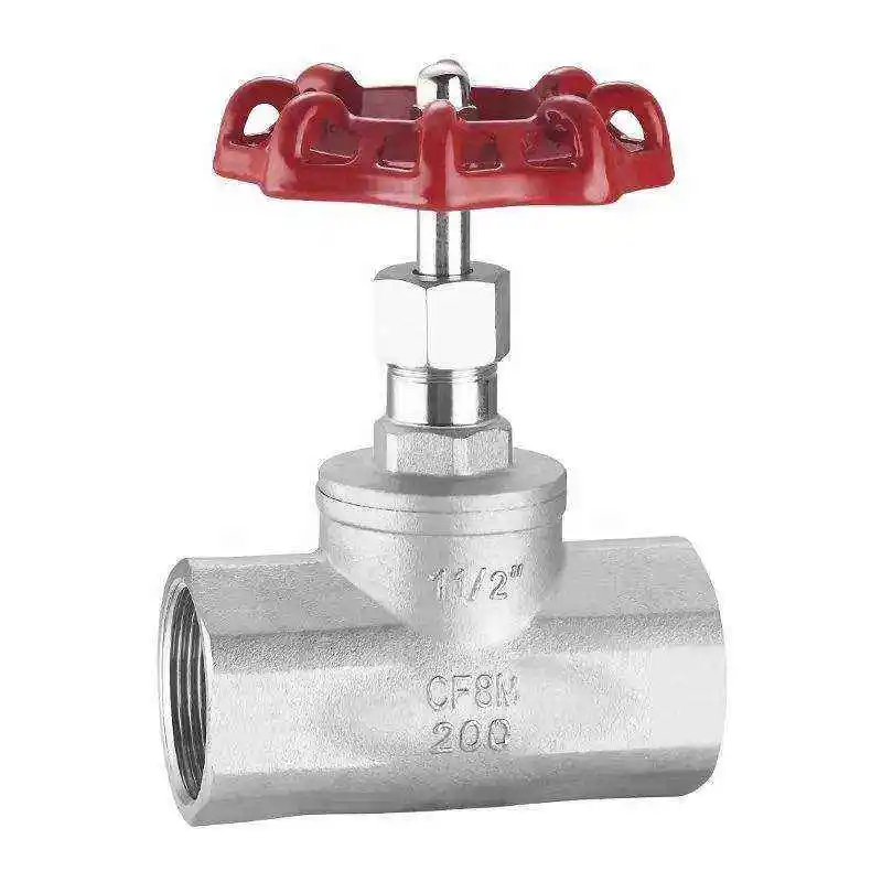 201 Female Stainless Steel Globe Valve 304 Stainless Steel Manual Globe Valve