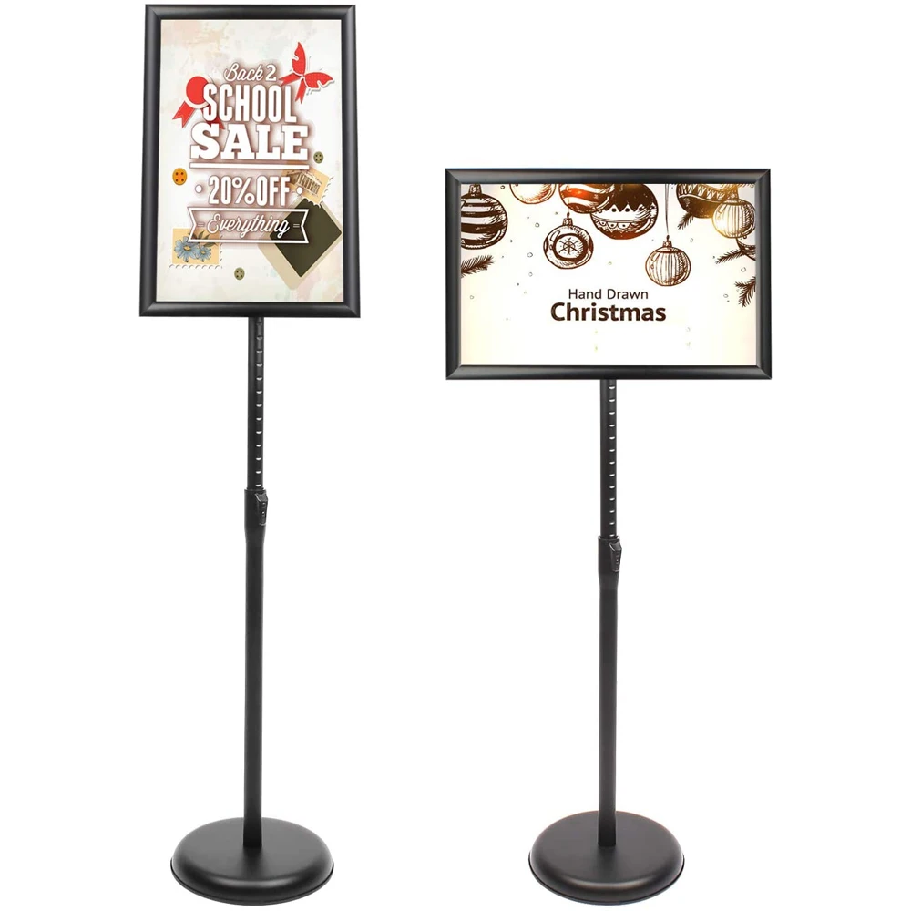 High quality new style Acrylic restaurant block menu stand acrylic hotel sign display stand