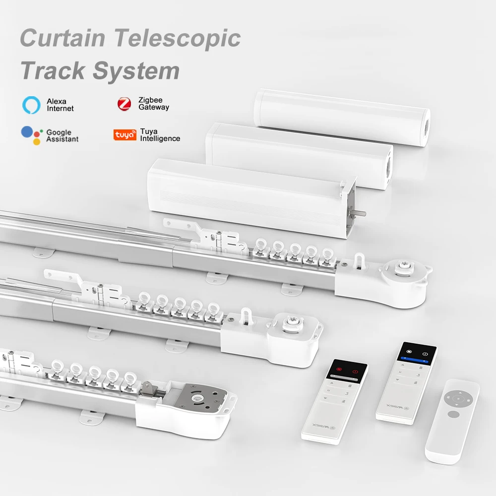 Wholesale Aluminum Alloy Elect Speedy Streamline End Stops Curtain Track Metal