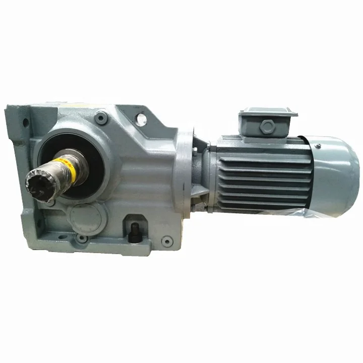 single 3 phase 7.5kw 15kw induction reduction gearbox gear motor