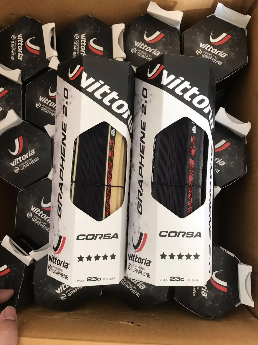  Графин 2 0 700x25 Black Tan 320 TPI шина для шоссейного велосипеда Vittoria Corsa G