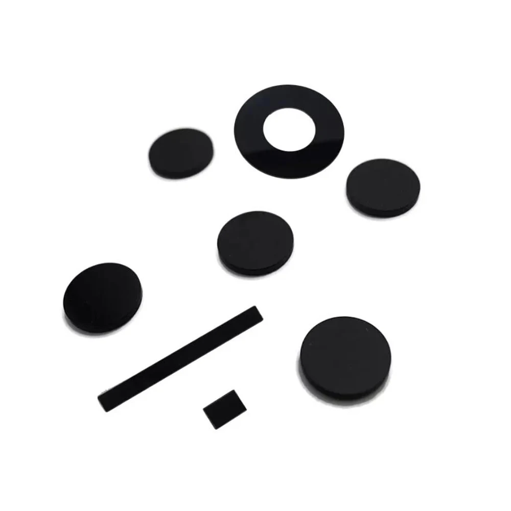 Black Ultraviolet Optical Glass UV Band Pass Filter ZWB1 UG11 U340