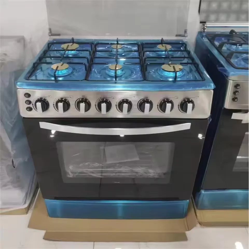 Газовая плита с 6 горелками