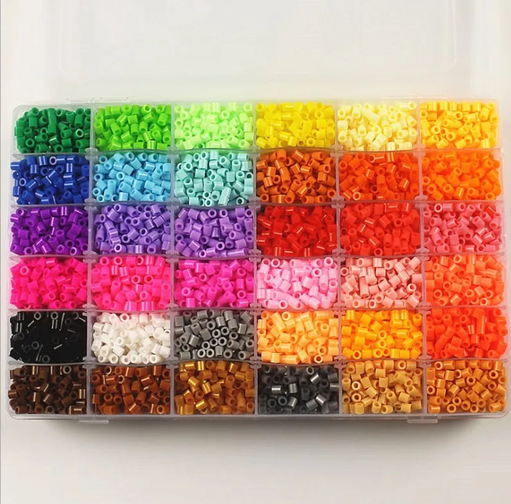  Комплект игрушечных бусин Perler 5 мм/2 6 мм бусины Hama 3D пазл игрушка «сделай сам» для детей креативная ручной работы