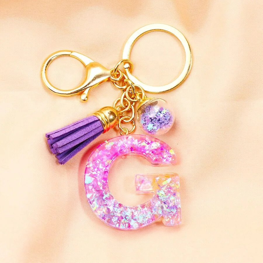 Beauty Cosmetic Wholesale Lip Gloss Bulk Lipstick Cruelty Free Crystal Letters Customize  Keychain Lipgloss