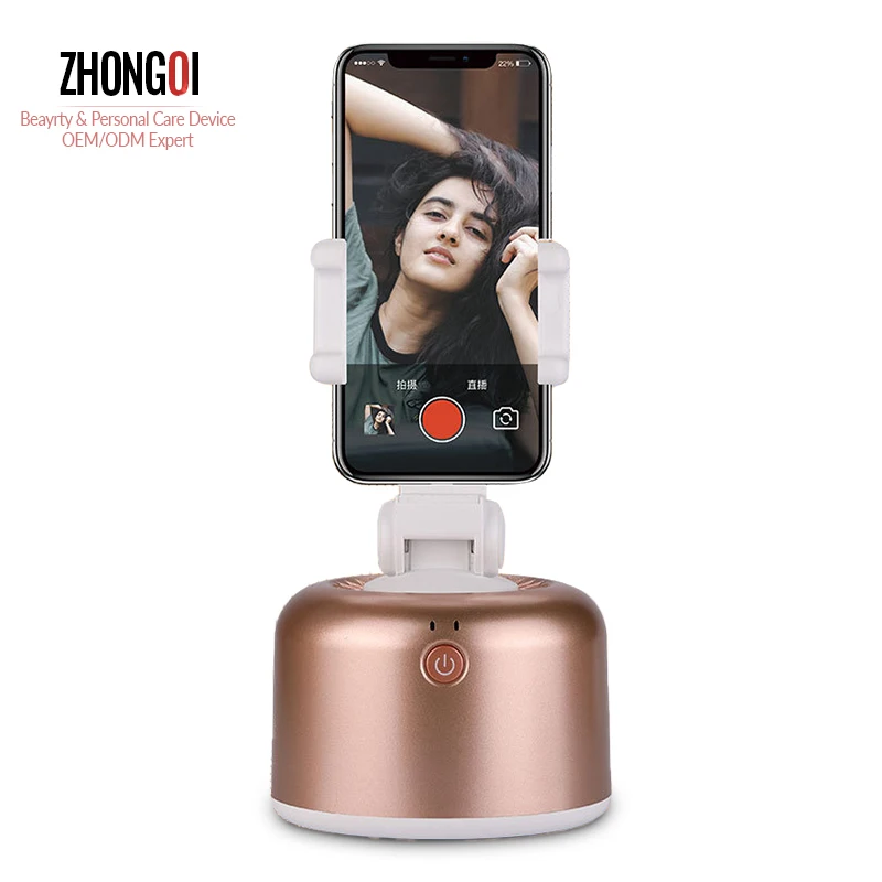 Смартфон селфи Gimbal 360 градусов Уход за кожей лица и объект следить селфи-Палка с авто-Отслеживание Смарт захват держатель