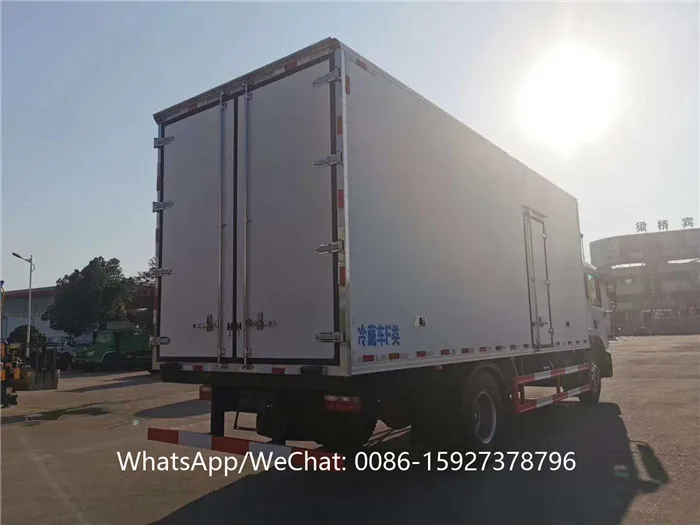 FTR refrigerated van thermo king refrigerator truck to transport freezer food