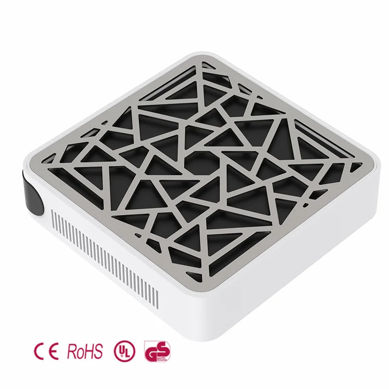 Professional 85W Cordless Nail Vacuum Cleaner HD LCD Display Strong Nail Dust Collector Replaceable Machine Filter Salons