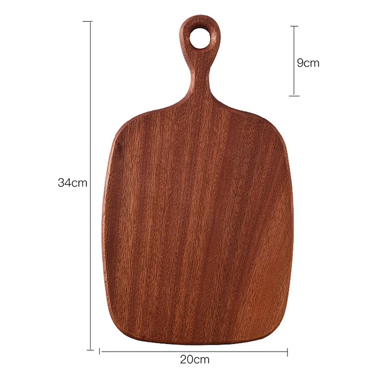 Classic Ebony large chopping block cutting board,commercial chopping block,ornate chopping block