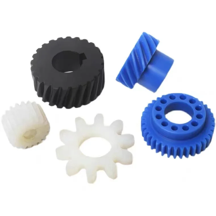 wear resistant pom spur gear manufacturer cnc processes small nylon plastic gears