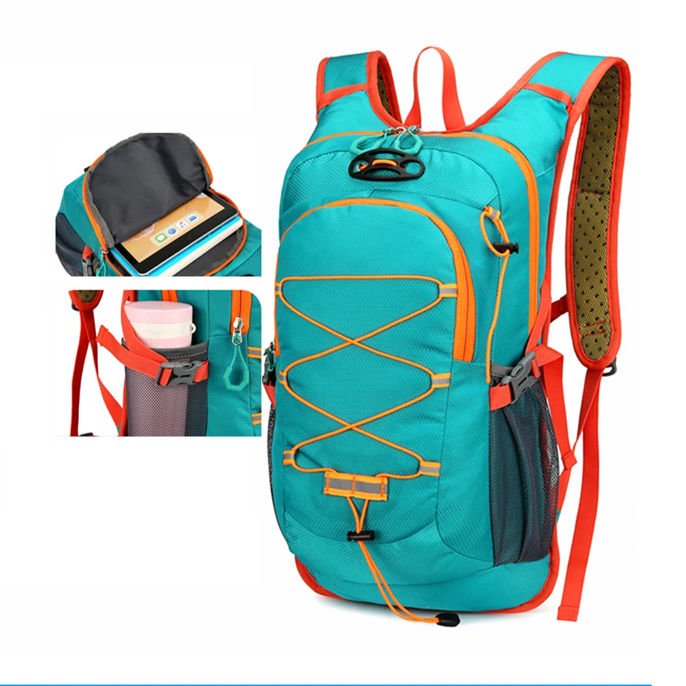 Wholesale custom multipurpose water pack bag running hydration backpack with water bladder