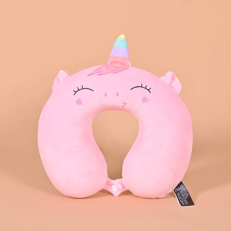 Cervical Memory Cotton Airplane Pillow Cartoon U-shaped Pillow Travel Neck Pillow