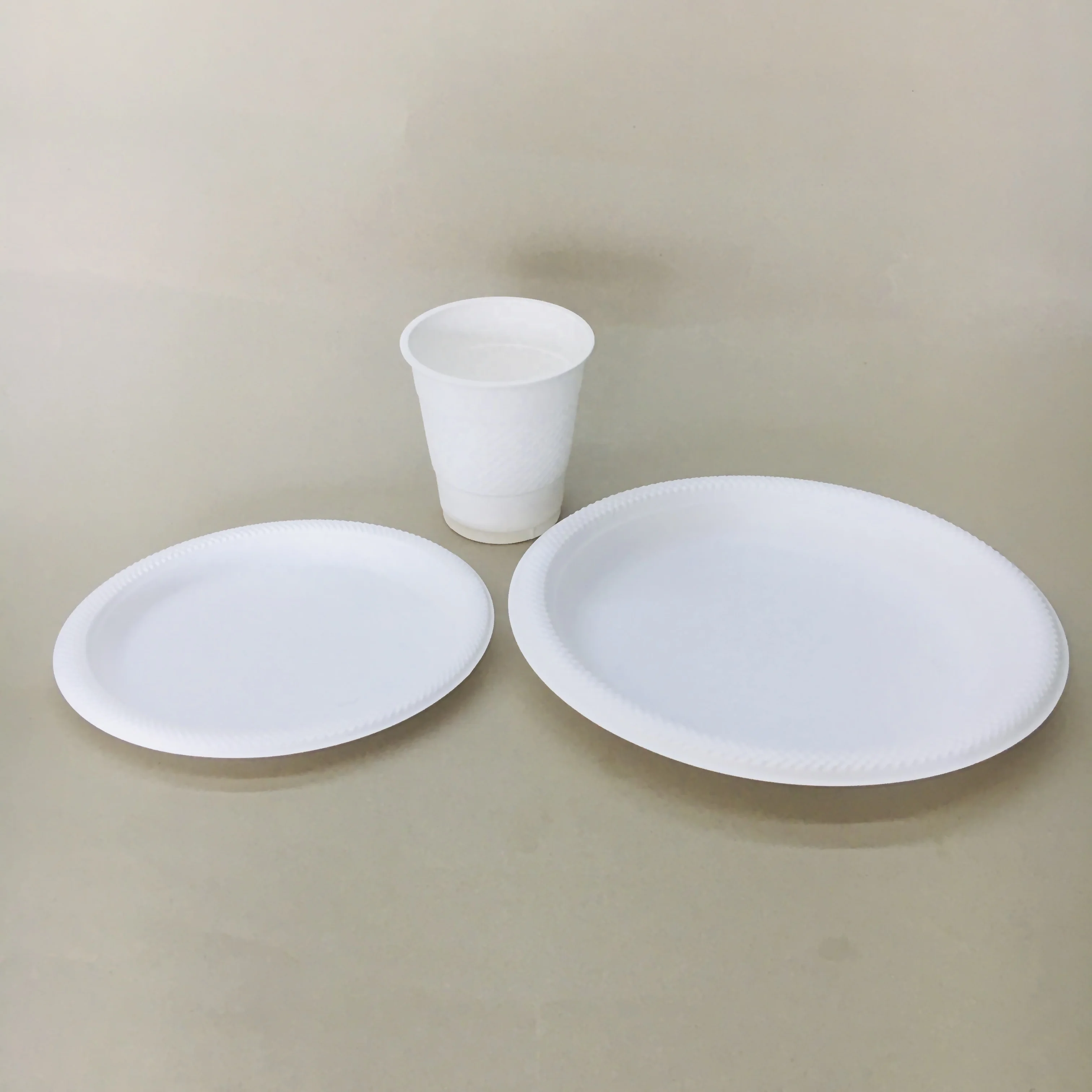 
biodegradable disposable corn starch plates 