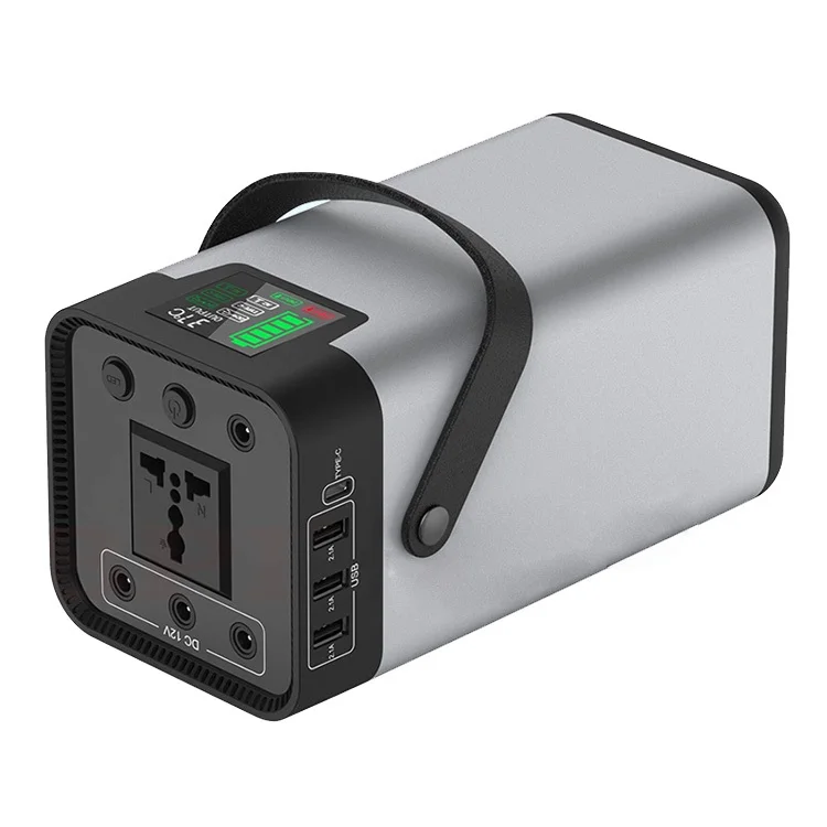 200W Portable Power Station Battery Solar Solar Power Generator 240V/110V AC Output Backup Solar Portable Generator