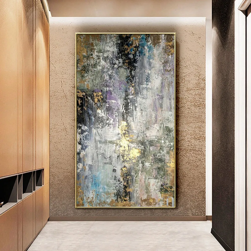 100% Hand-painted Nordic Style Room Decor Oil Painting Handmade Oil Painting Abstract Oil  Art