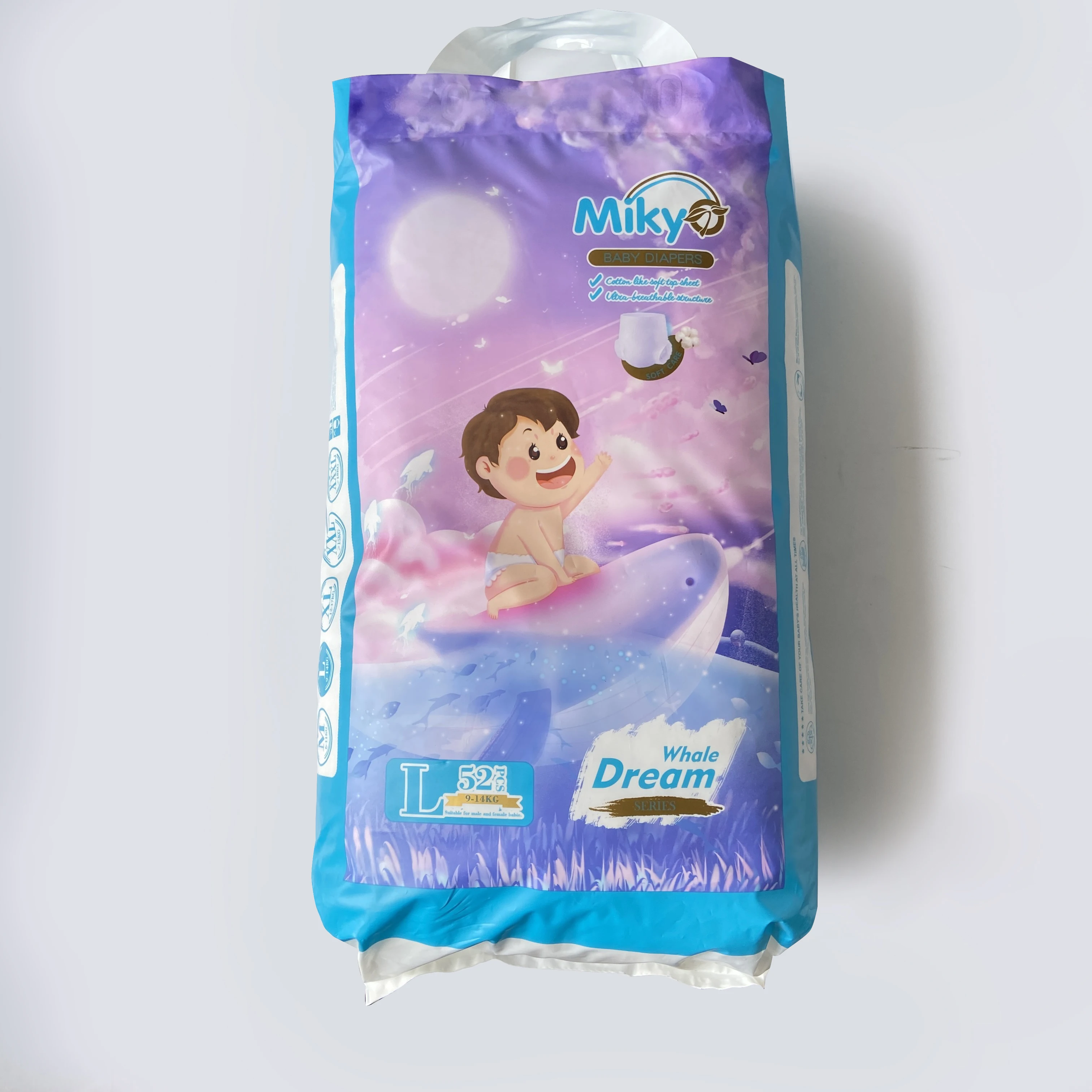 Free Sample Wholesale Custom Absorb A Grade Nappies Diaper SAP Swaddlers Infant Diapers High Quality Disposable Baby Diapers
