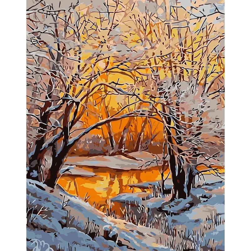 manufacturer customize personalised adults diy color art oil painting pictures by numbers