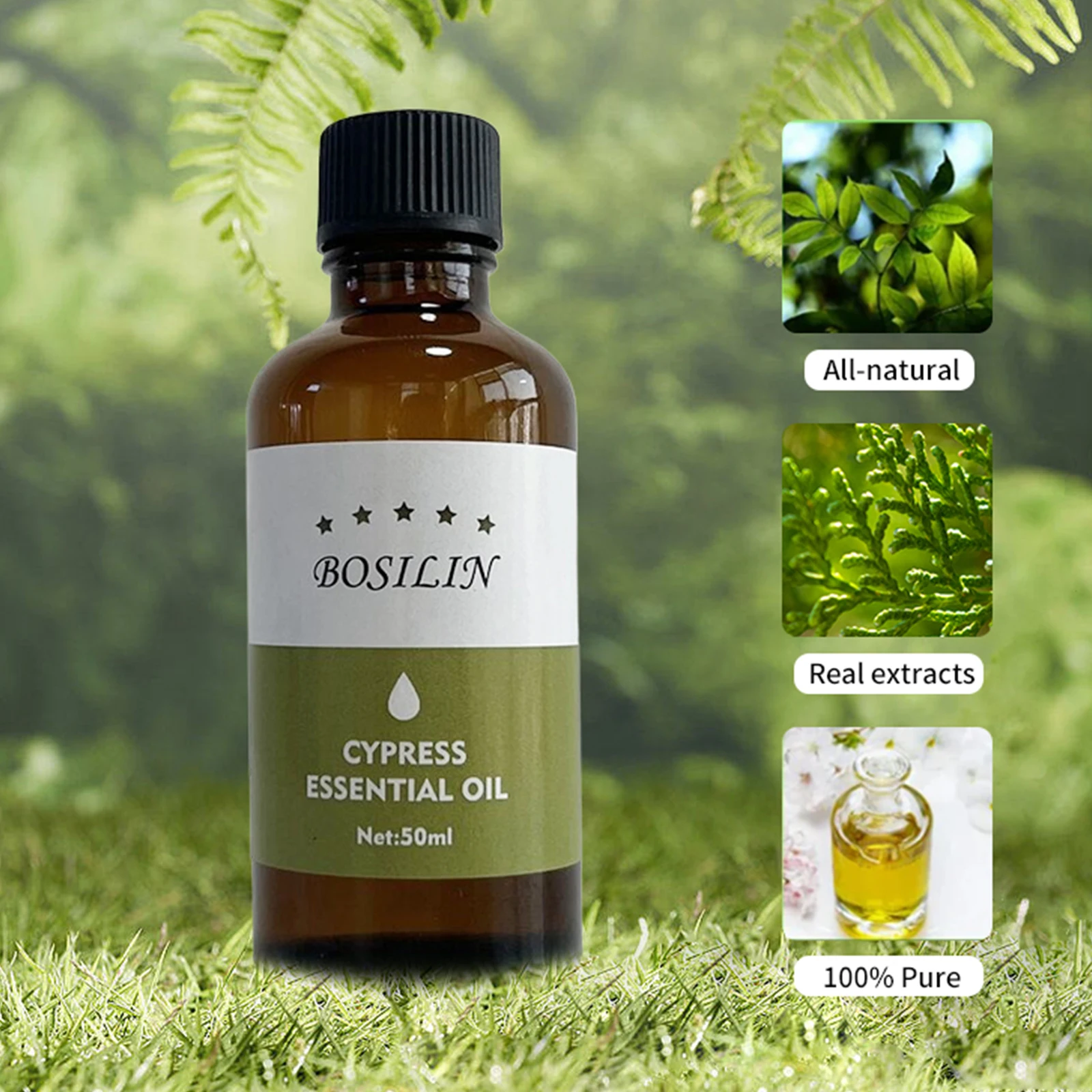 Cypress Oil  Private Label Cypress Essential Oil with Plant Essence Calming Fragrance for Women and Men