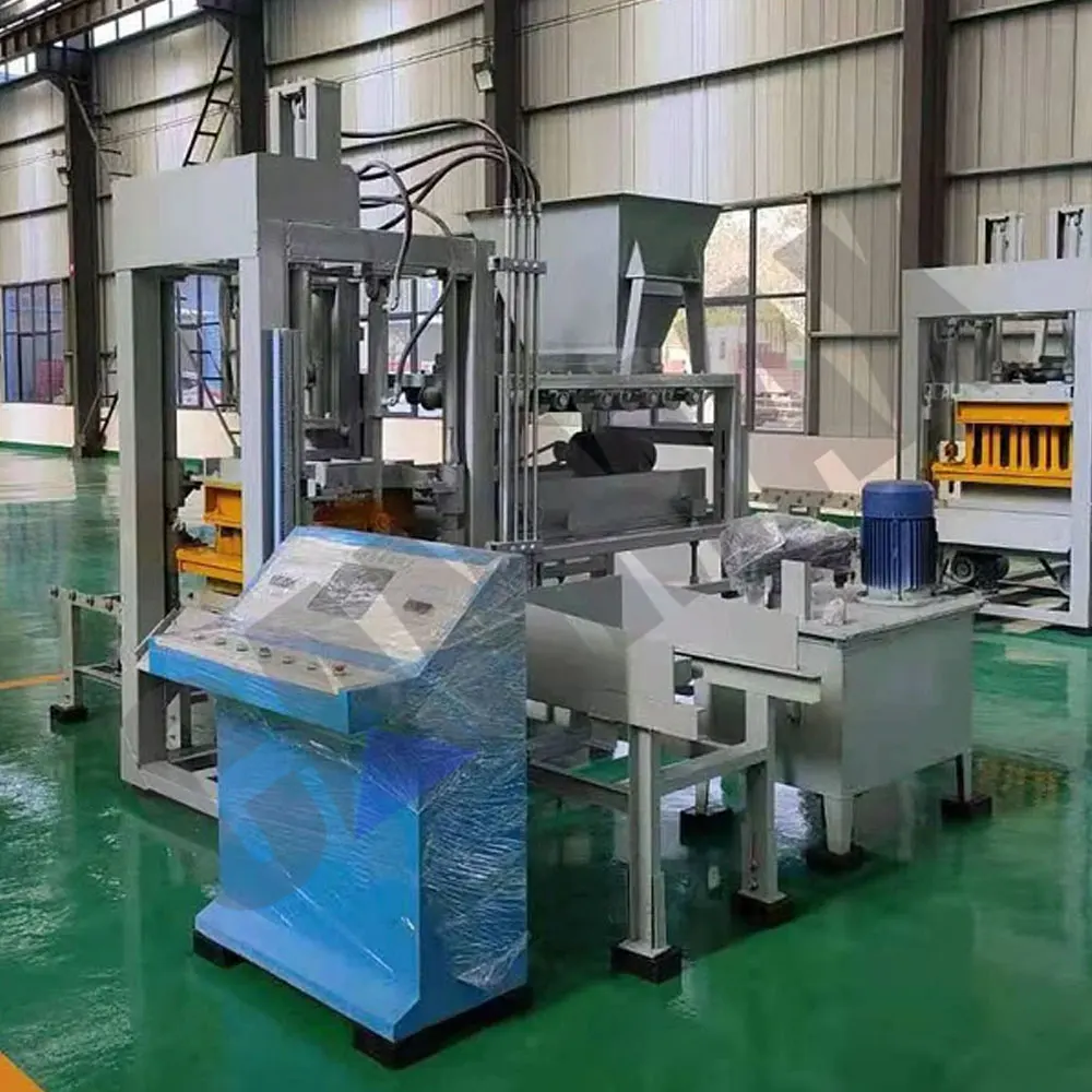 good profit reward QT4a-15 crushed stone fly ash hollow brick making machinery in India